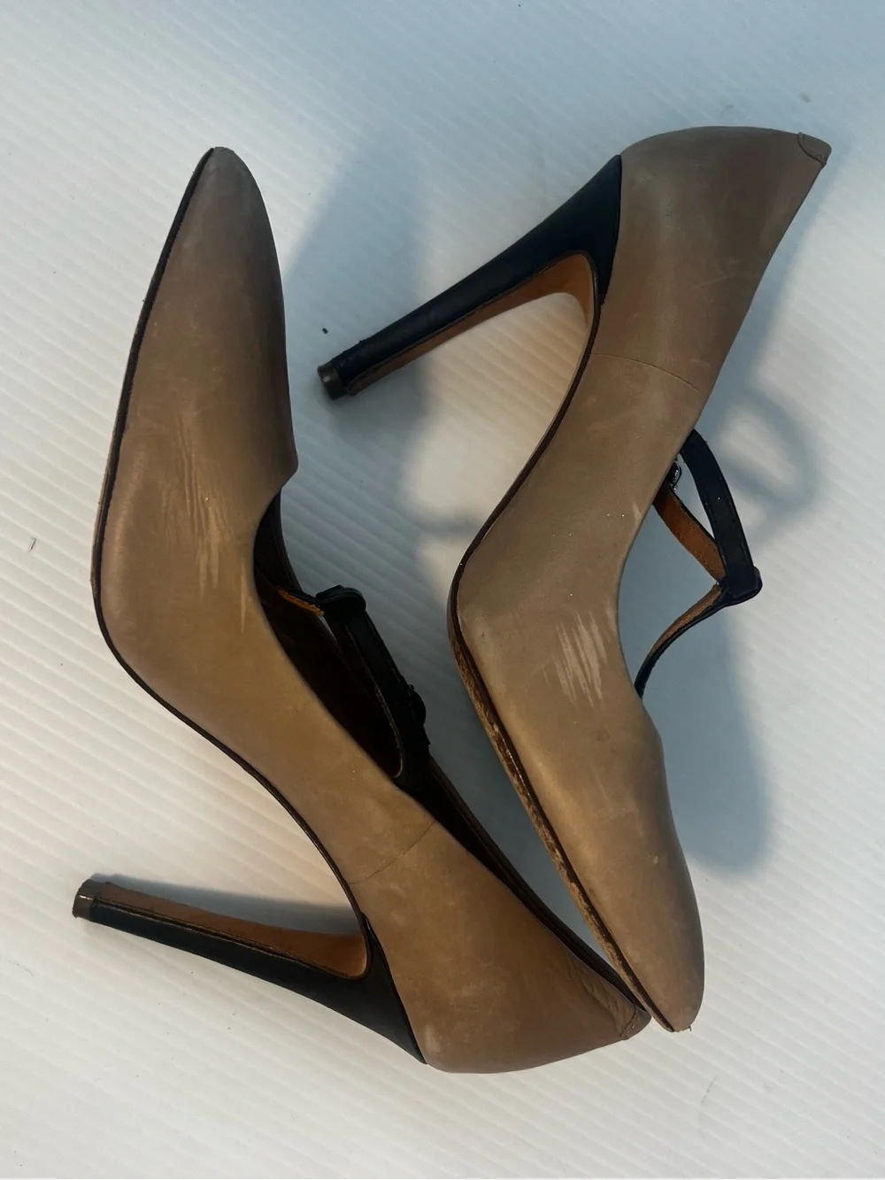 Coach t trap high heels 7,5